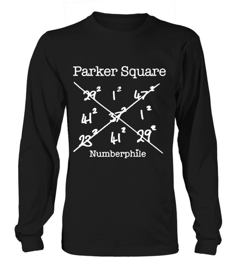 Parker Square - Numberphile Long sleeved Unisex