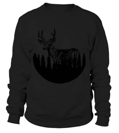Deer Forest T Shirt Outdoor Lover Apparel Sweatshirt Unisex