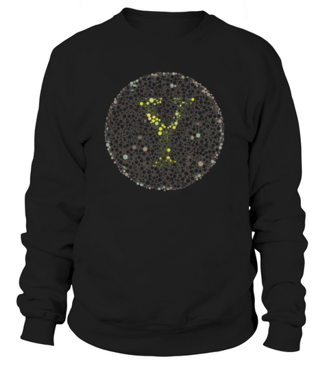 Y Ishihara Test colorblind Sweatshirt Unisex