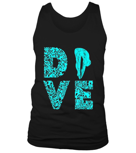 Dive Springboard Platform Diver Diving Board Aquatic Tank Top Unisex