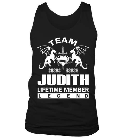 Funny Teamjudith Lifetime Member Legend Tank Top Unisex