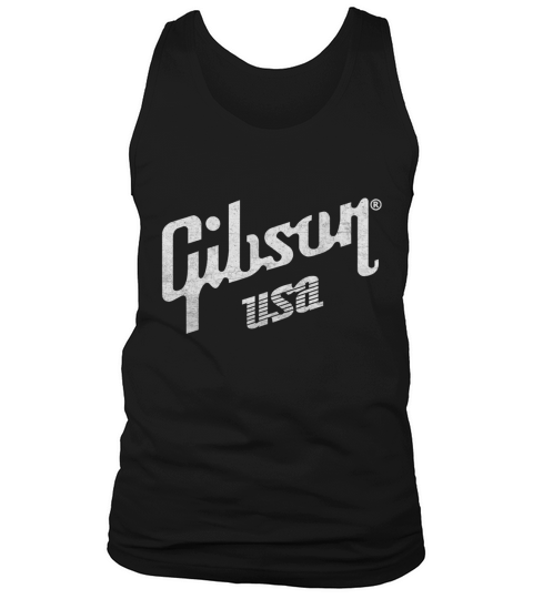 Gibson Usa Guitar Music Tank Top Unisex