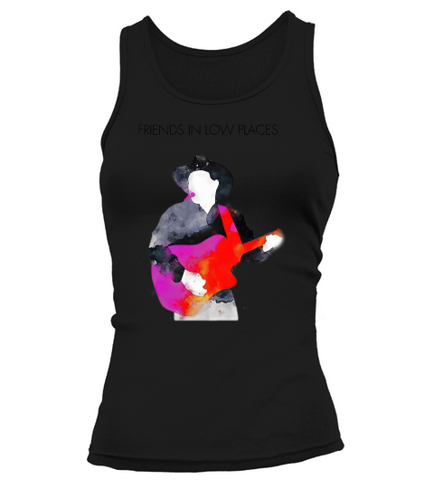 Friends In Low Places Garth Brooks Watercolor Paint Unisex Sweatshirt Tank top Woman