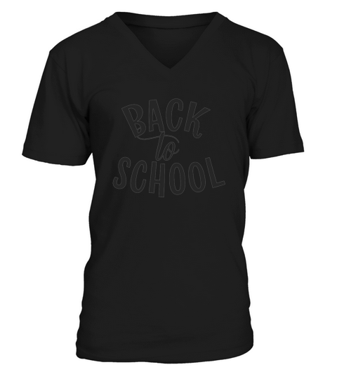 back to school  44 V-Neck T-shirt