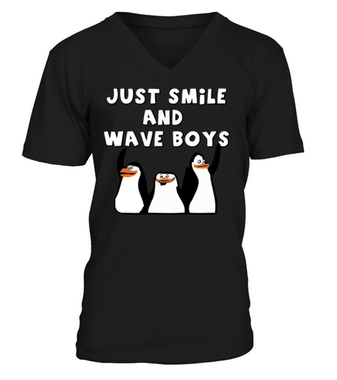 Just Smile and Wave Boys, Smile and Wave V-Neck T-shirt