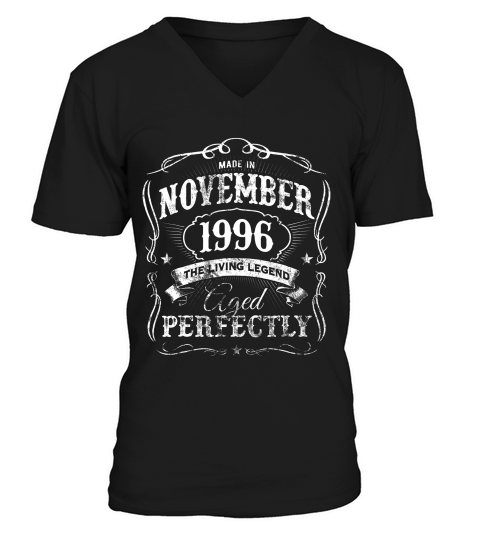 Made In November 1996 Vintage 23rd Birthday T-shirt V-Neck T-shirt