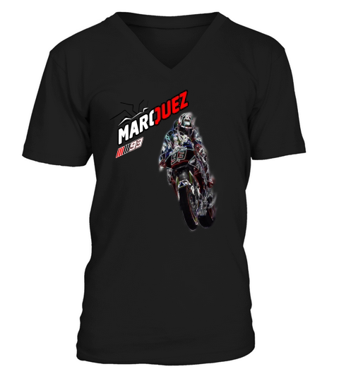 MARC MARQUEZ IN ACTION - Mens Premium T-Shirt V-Neck T-shirt