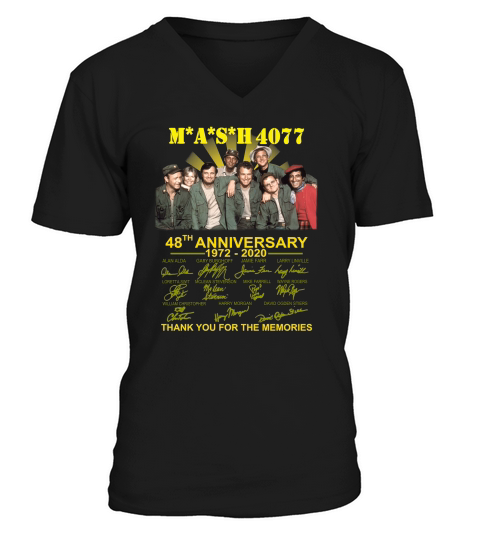 Mash 4077 48th Anniversary 1972 2020 V-Neck T-shirt
