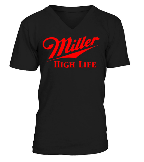 Miller High Life V-Neck T-shirt