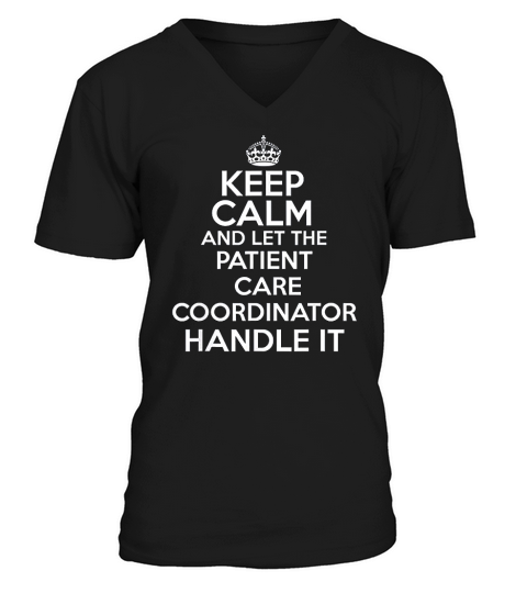 Patient Care Coordinator V-Neck T-shirt