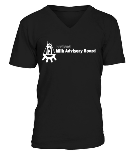 Portland Milk Advisory Board V-Neck T-shirt