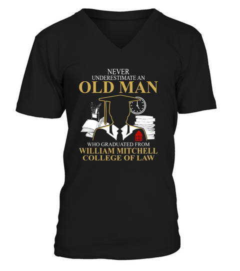 William Mitchell College of Law V-Neck T-shirt