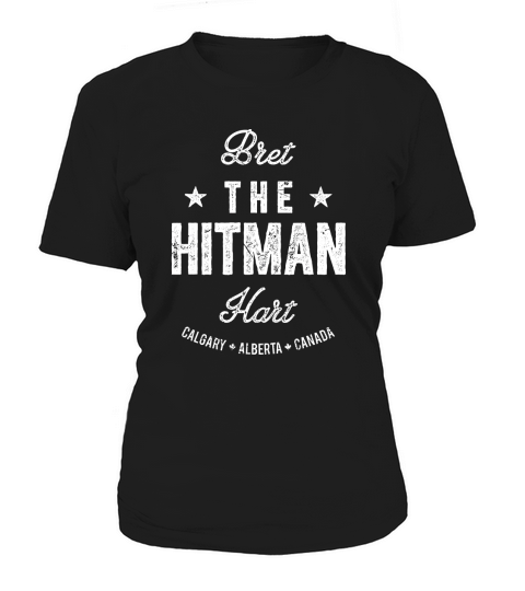 Bret The Hitman Hart Vintage Fight Type Women's T-Shirt