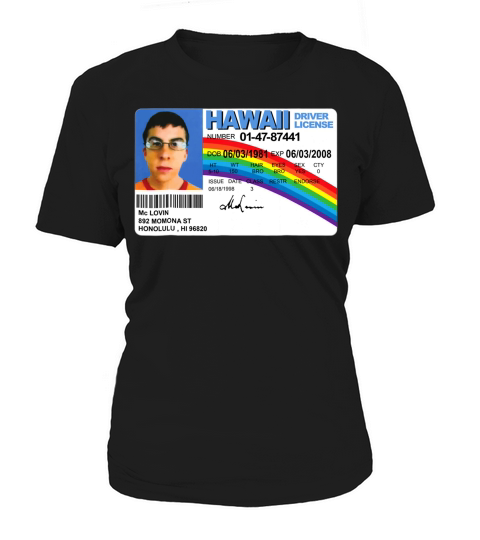 Mclovin Card Hawaii For Men Women Kids T-shirt Women's T-Shirt