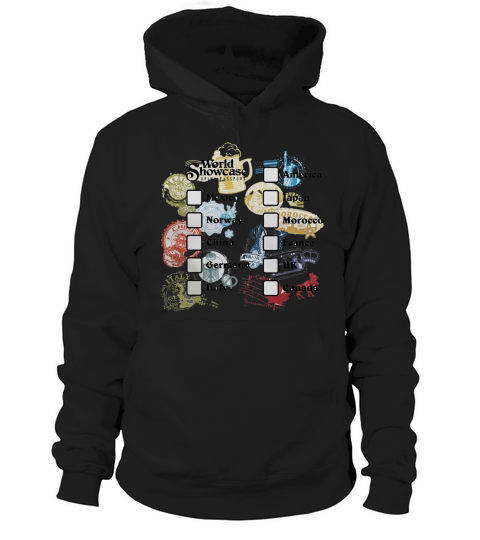 Drink Around the World-EPCOT Passport Shirt Hoodie Unisex