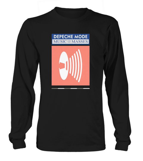 Depeche Mode Music For The Masses Unisex T-Shirt Long sleeved Unisex