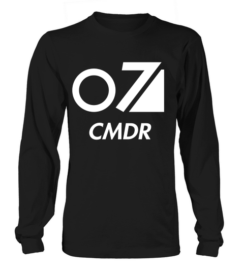 The O7 Cmdr Salute T-shirt Long sleeved Unisex