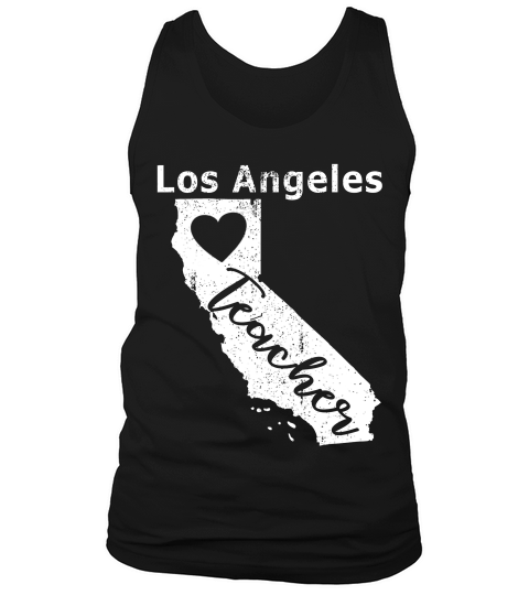 Los Angeles Teachers Red For Ed La California T-shirt Tank Top Unisex