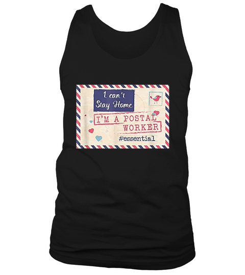 Postal Worker For Women Essential Mail Lady Gifts Tank Top Unisex