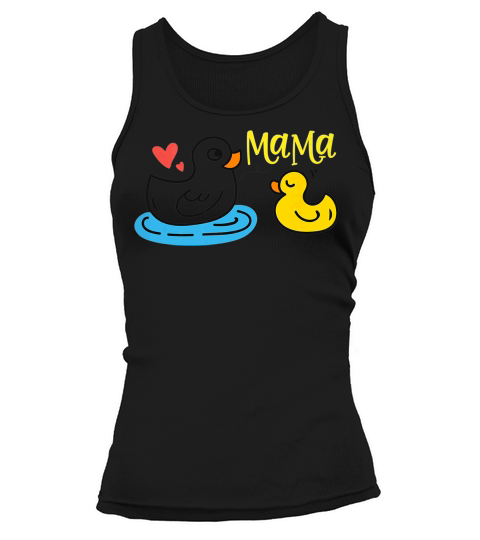Womens Wamans Mama Duck Funny Mom Mothers Day Tank top Woman