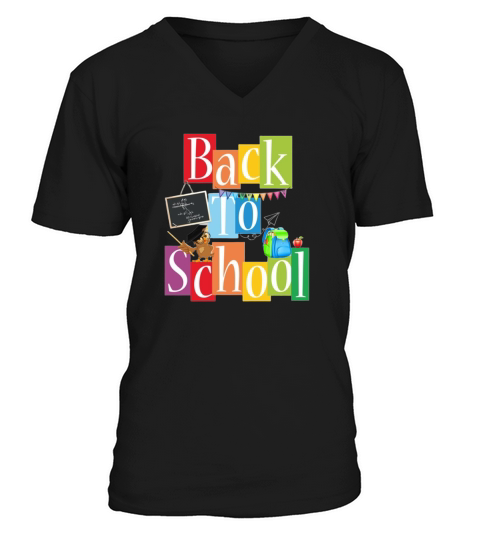 back to school  59 V-Neck T-shirt