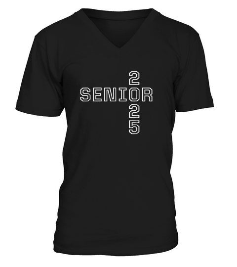 class of senior 2025 V-Neck T-shirt
