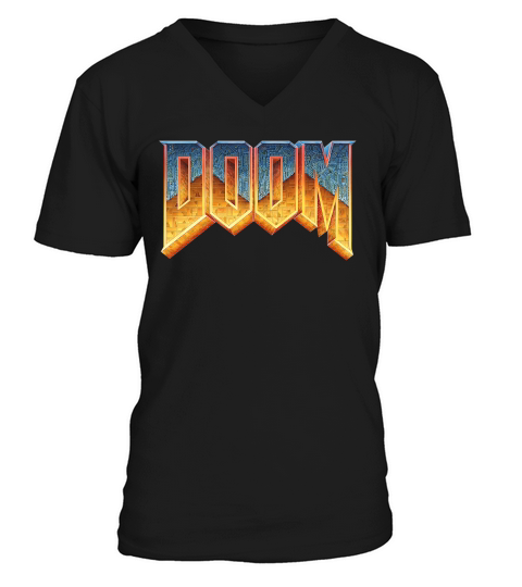 Doom Merch Long Sleeve Baby One-Piece V-Neck T-shirt