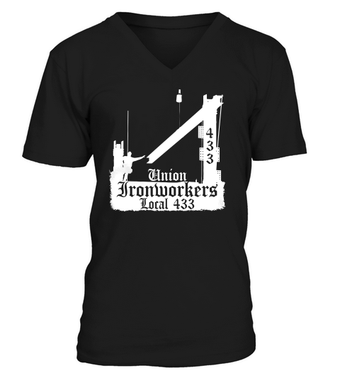 Laborday - Union Ironworkers Local 433 La Los Vegas V-Neck T-shirt