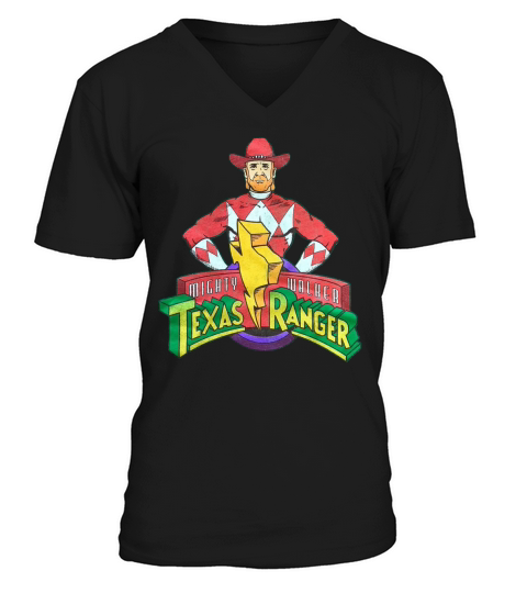 Walker Texas Ranger V-Neck T-shirt