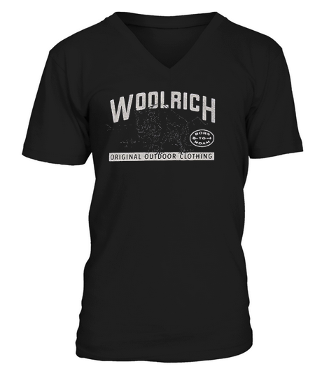 Woolrich Hayes Run Heather V-Neck T-shirt