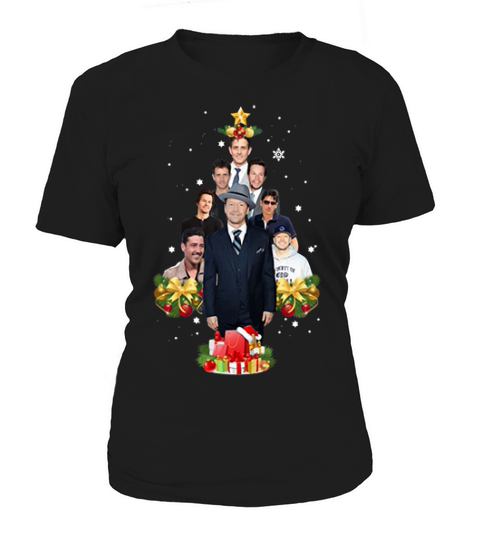 New Kids On The Block Christmas Tree Women's T-Shirt