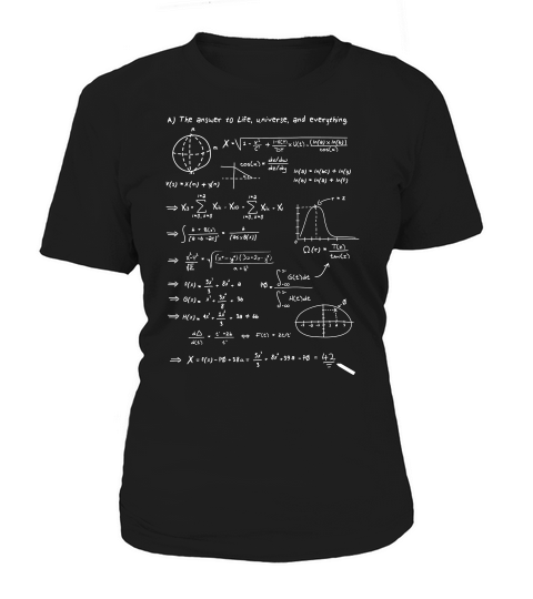 The Answer To Life, Univers, And Everything Women's T-Shirt
