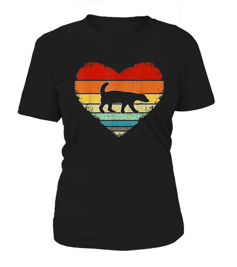 Vintage Heart Honey Badger Women's T-Shirt