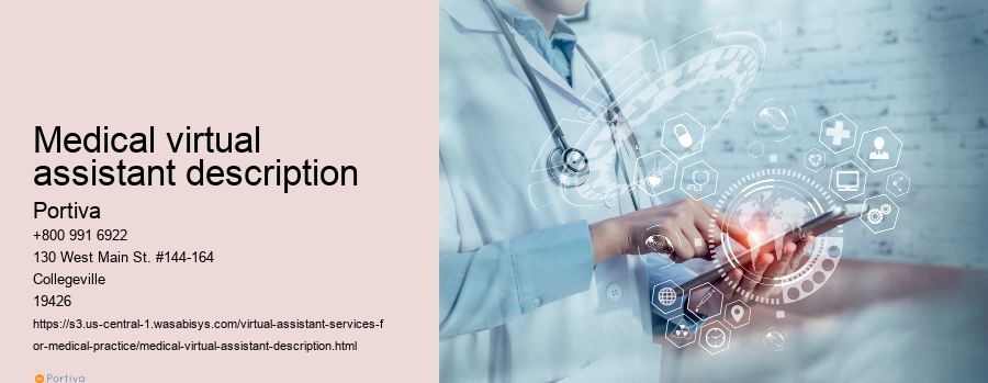 medical virtual assistant description