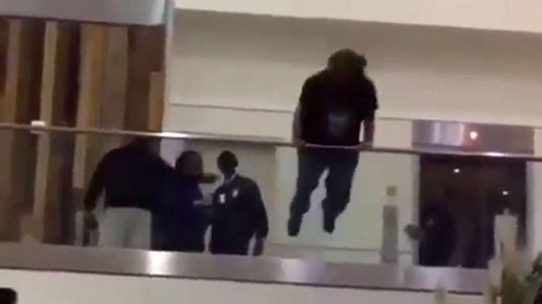 Authorities In Atlanta Are Investigating After a Man Leaped Over a Railing