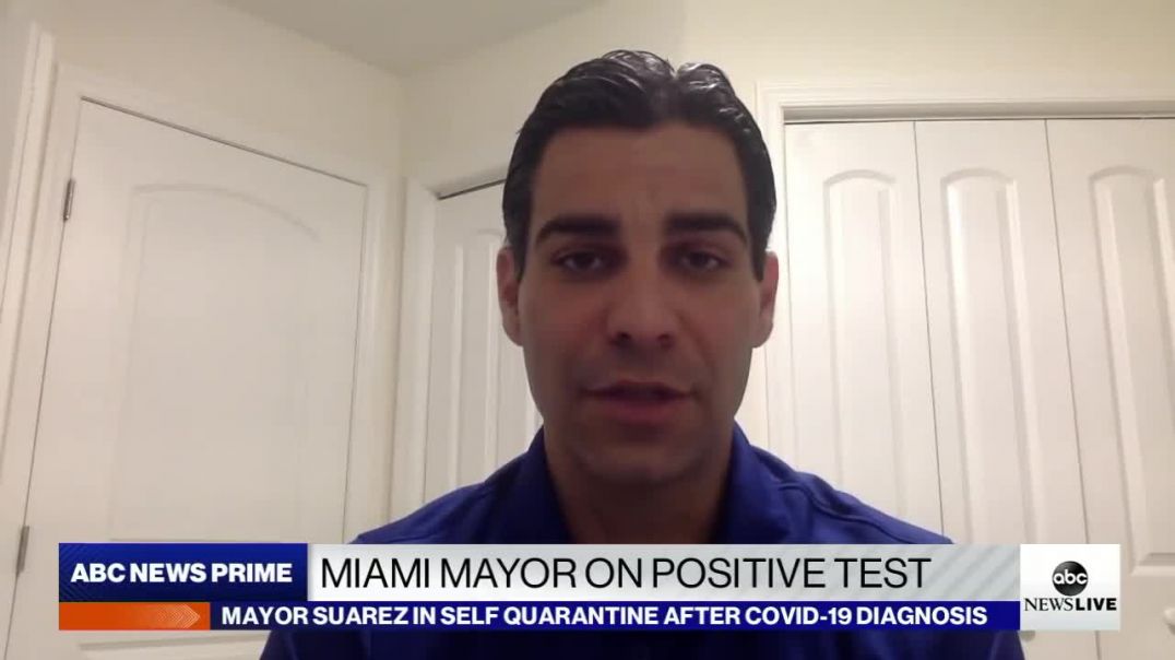 Miami mayor who tested positive for coronavirus speaks on quarantine experience