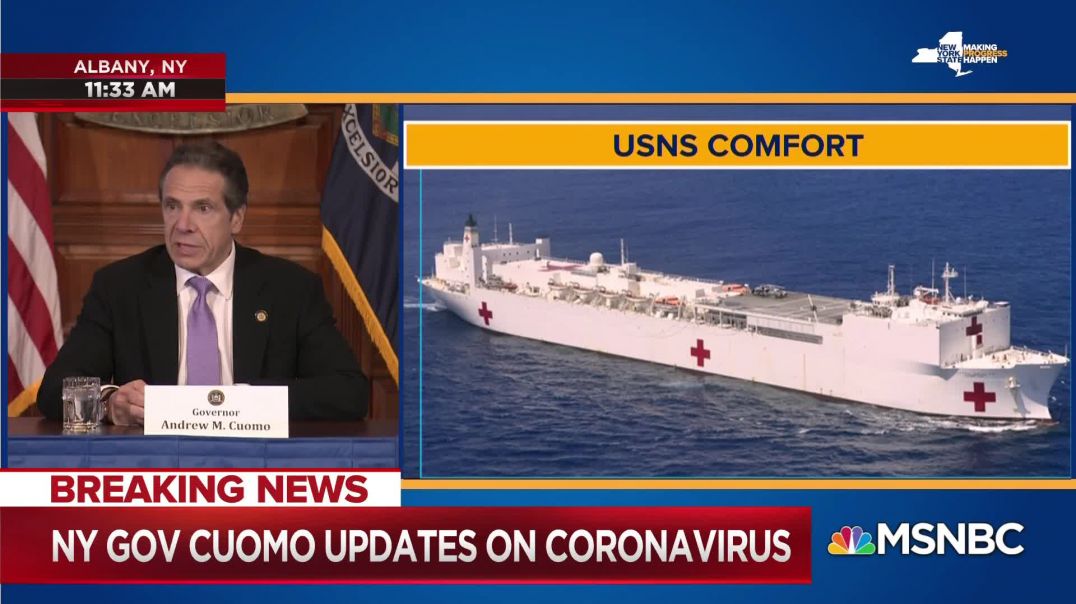 Andrew Cuomo Navy Ship Acting As ‘Floating Hospital’ To Be Dispatched To New York