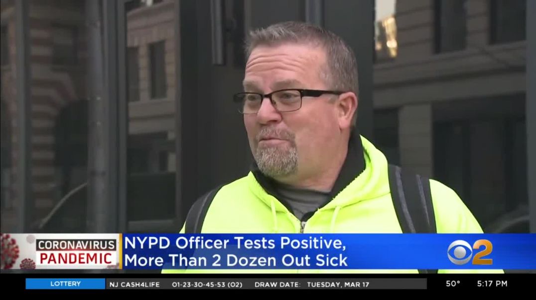 ⁣Coronavirus Update NYPD Officer Tests Positive, More Than 2 Dozen Out Sick