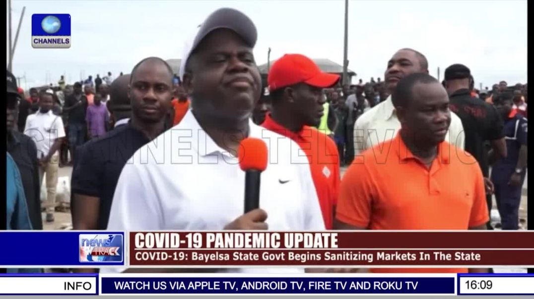 COVID-19 - Bayelsa State Govt Begins Sanitizing Markets In The State