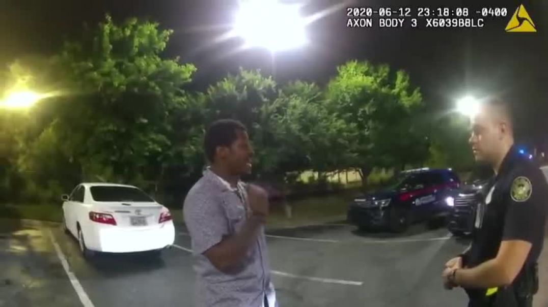 Rayshard Brooks shooting- Police bodycam footage from Wendy's shooting released