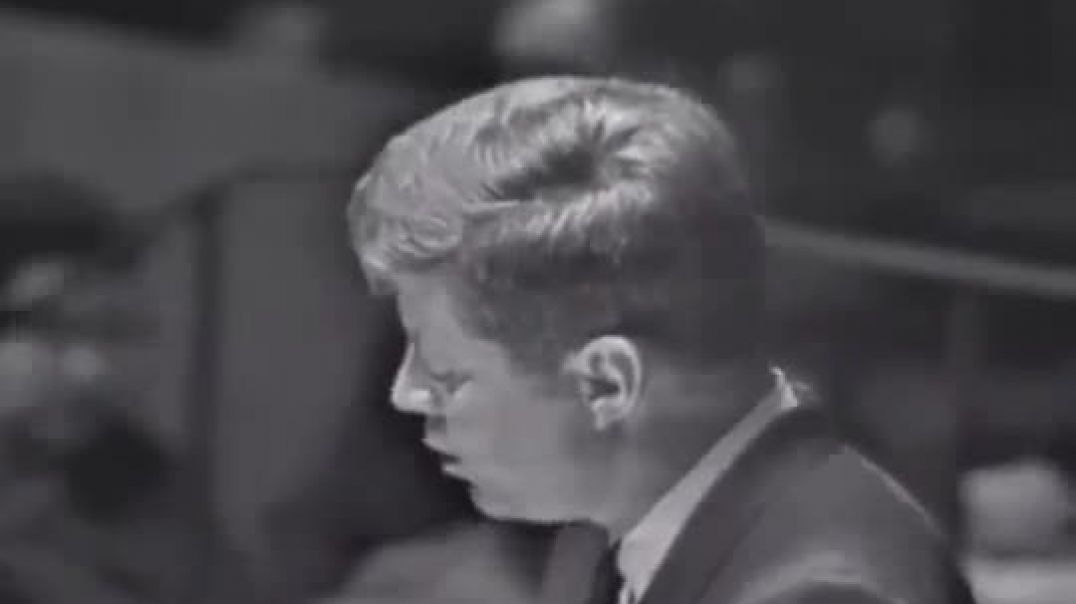⁣JFK Forecasts Weather Control at 1961 UN General Assembly