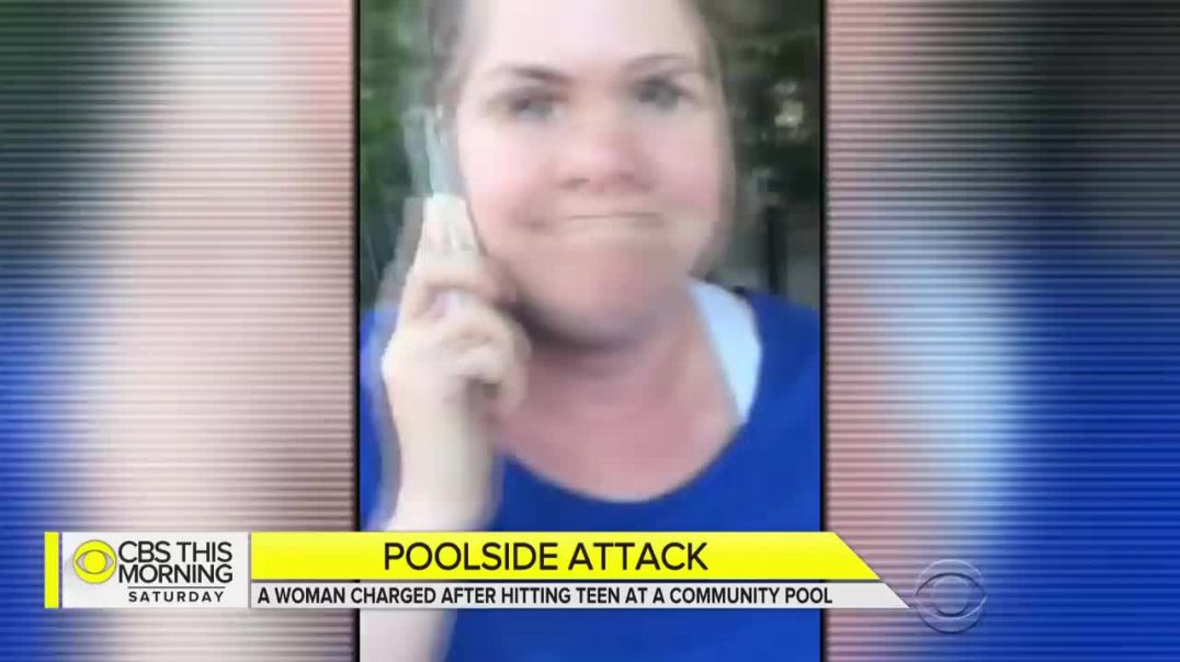 ⁣Black teen speaks out after woman charged with attacking him at pool