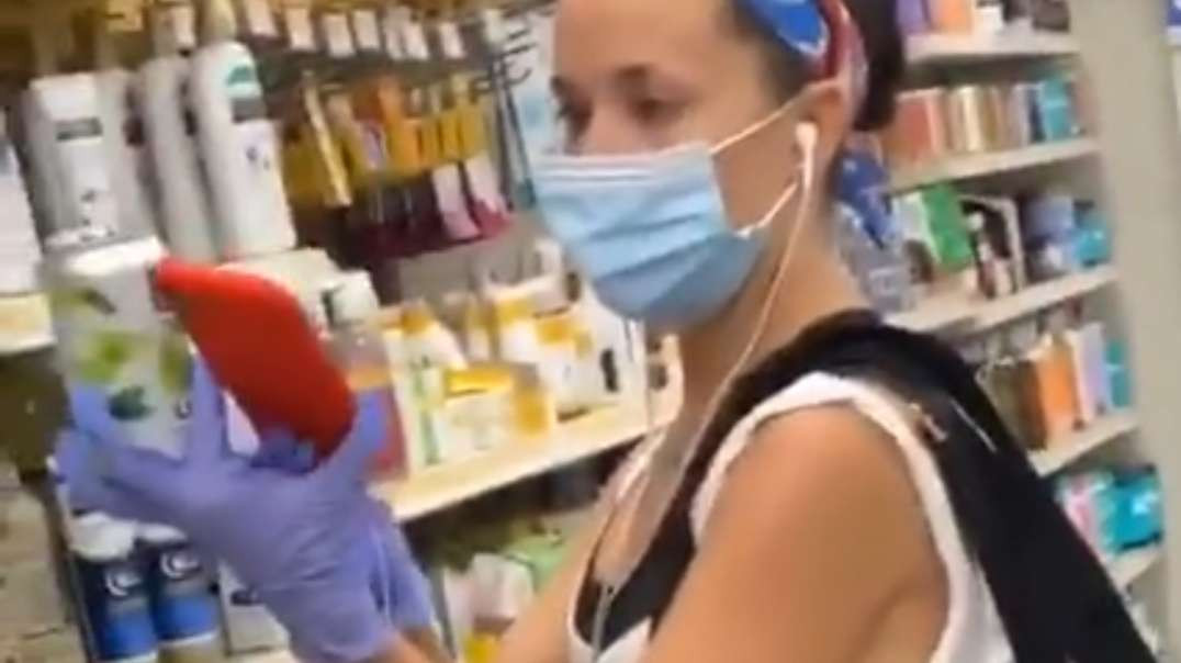 Someone Recorded a white racist woman in Walmart