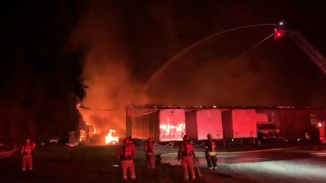Business erupts in flames on Martin Luther King Jr. Drive in Winston-Salem