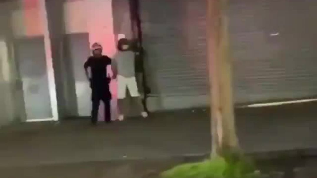 Cop get beat up