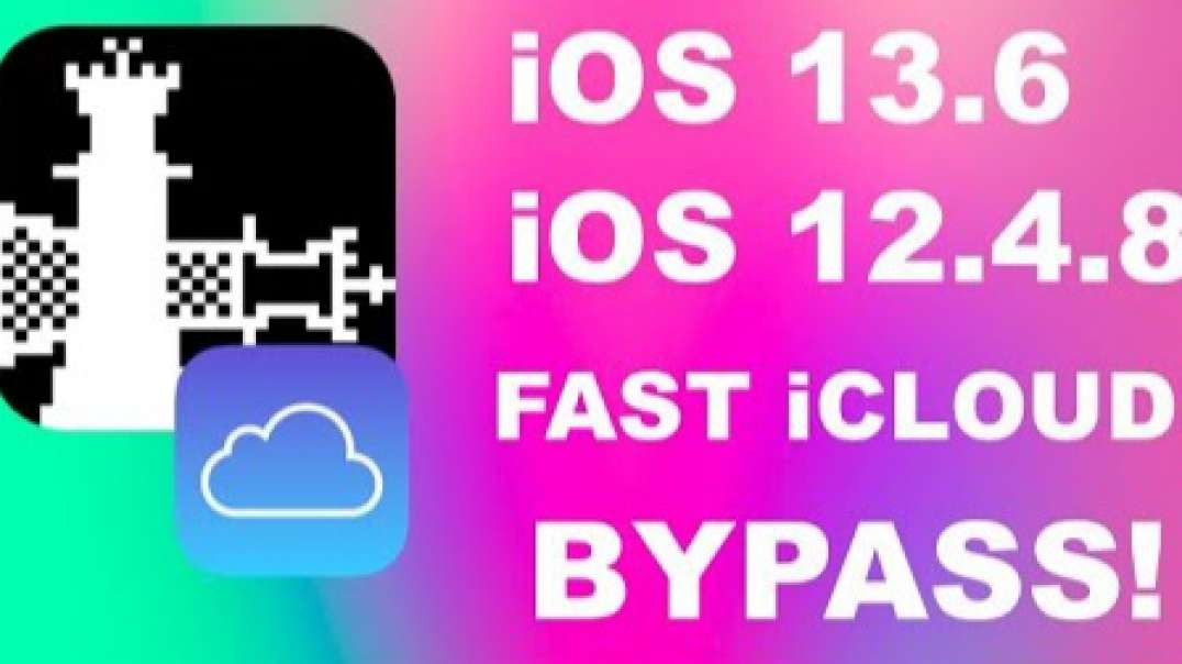 ⁣(iOS 13.6 / iOS 12.4.8) Fast iCloud Bypass [Tutorial]