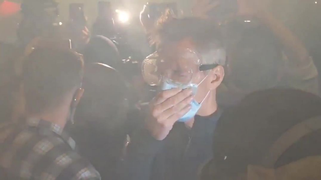 ⁣Portland Mayor Hit With Tear Gas Deployed by Federal Agents