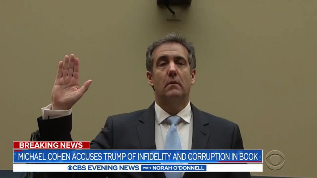 ⁣Michael Cohen accuses Trump of infidelity and corruption in tell all book