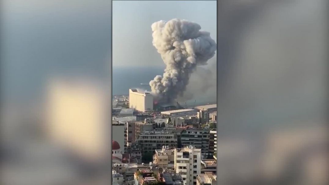 Beirut - Lebanon Explosion 14 Different Camera Angles, Footages of Massive Blast