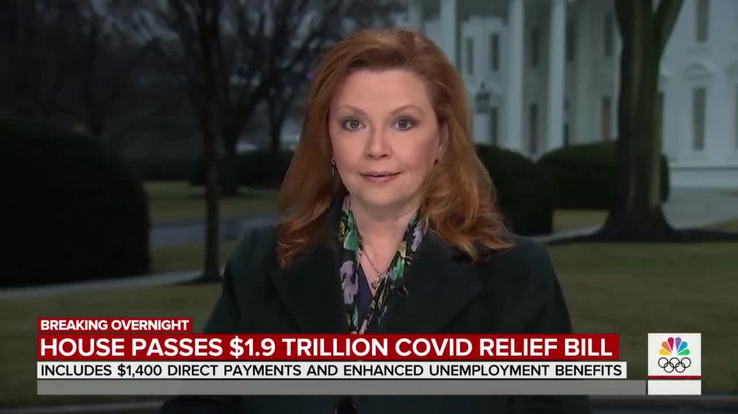 ⁣⁣House Passes $1.9 Trillion COVID-19 Relief Package That Includes $1,400 Direct Payments | TODAY